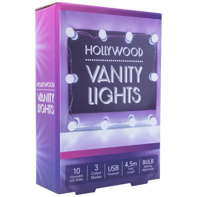Image of Fizz Creations Fizz Creations Hollywood Vanity LED String Lights - White