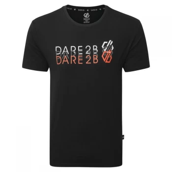 Image of Dare2B Focalize Organic T-Shirt - Black