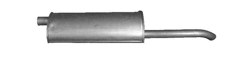 Image of IZAWIT 21.004 Rear silencer Rear End Silencer (3437)