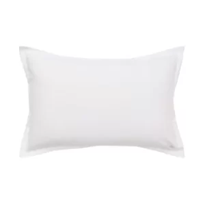 Image of Bedeck of Belfast Fine Linens Muro Oxford Pillowcase, White