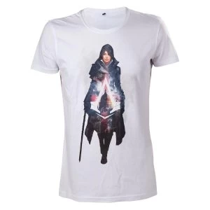 Image of Assassins Creed Syndicate Evie Frye Large White T-Shirt