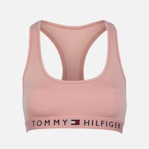 Image of Tommy Hilfiger Womens Original Cotton Bralette - Rose Tan - L