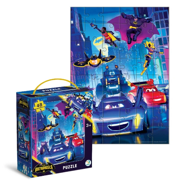Image of DODO Puzzle Meet the Batwheels 48 pcs Multi unisex One Size