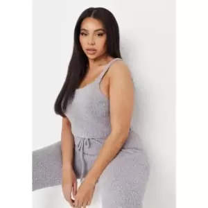 Image of Missguided Popcorn Crop t Shirt - Grey