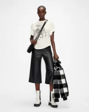 Image of Ted Baker Tiger Illustration Print T-Shirt