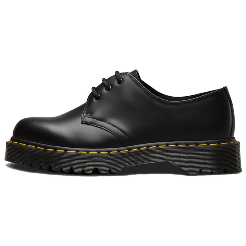 Image of Dr. Martens Womens Bex 3 Eye Shoes Black