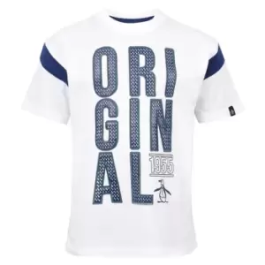 Image of Original Penguin Original Penguin Oversized T-Shirt Infant Boys - White