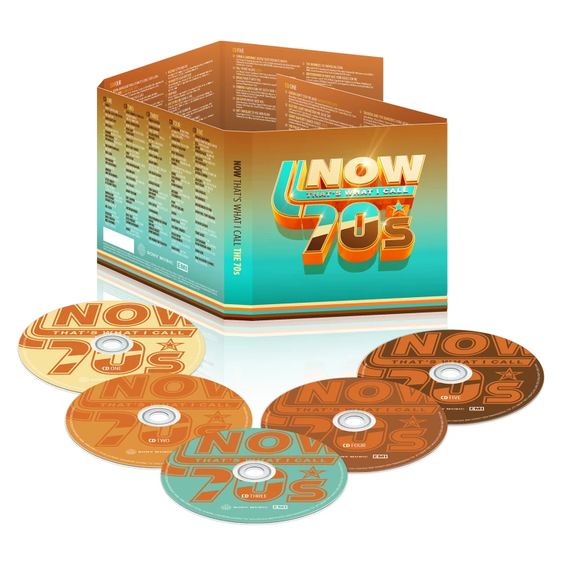 Image of NOW That's What I Call the 70's CD / Album