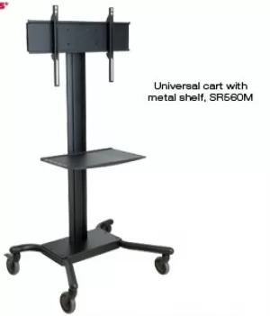 Image of Trolley For 32 to 75" Flat Panel Sceens