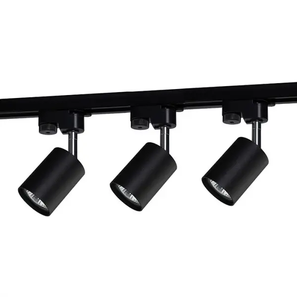 Image of Edit Edit Directional 1 Circuit Track Light Kit - Black - 3 Lights