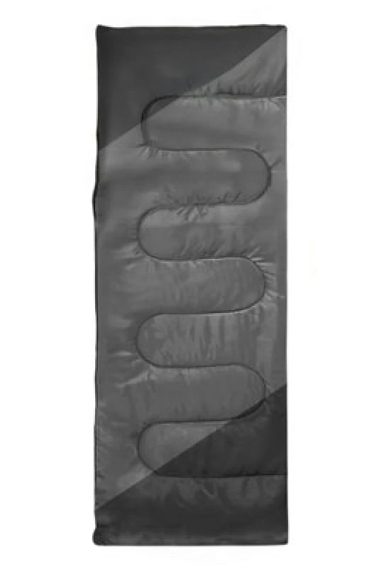 Image of Active Era Premium Warm Lightweight Envelope Sleeping Bag (200 Gsm) - 2 Seasons - Black