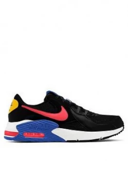 Image of Nike Air Max Excee Trainer - Black/Red/Blue