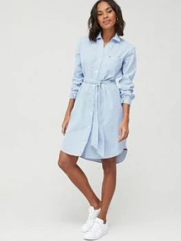 Image of Tommy Hilfiger Lara Long Sleeve Dress - Navy