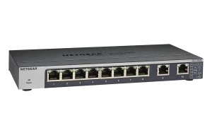 Image of Netgear 8 Port Gige Unmanaged Switch With 2 Port