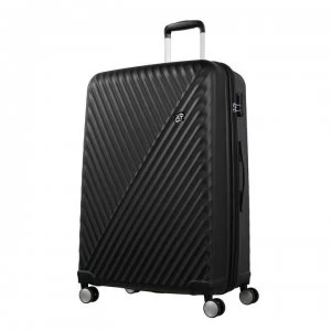 Image of American Tourister Visby ABS Hardshell Black Suitcase