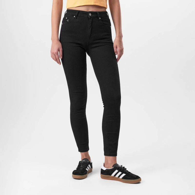 Image of Calvin Klein Jeans 010 High Rise Skinny Jeans - Black 26 R