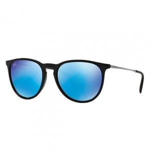 Image of Ray-Ban Erika Sunglasses RB4171 601/55 Size 54 - Black;Gunmetal