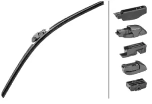 Image of HELLA Wiper blade 9XW 358 053-211 Windscreen wiper,Window wiper VW,AUDI,MERCEDES-BENZ,Golf IV Schragheck (1J1),POLO (9N_)