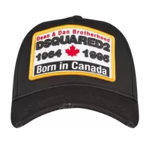Image of DSQUARED2 Family Business Cap - Black