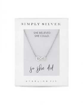 Image of Simply Silver Infinity Pendant