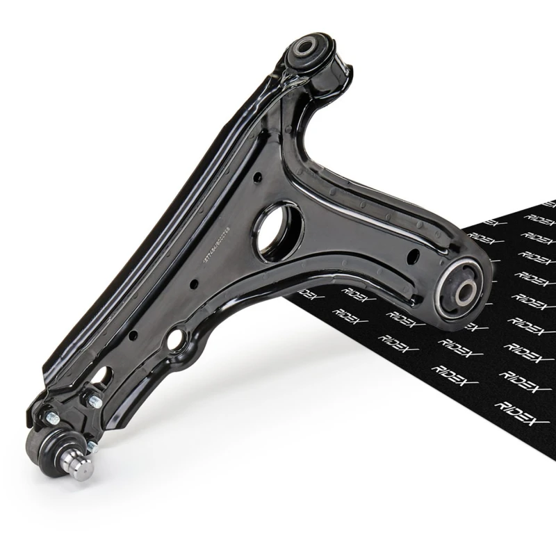 Image of RIDEX 273C0029 Suspension arm Control Arm, Steel, Front Axle Left, with ball joint Steel Track Control Arm (273)