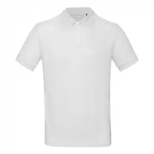 Image of B&C Mens Inspire Polo (Pack of 2) (M) (Snow)
