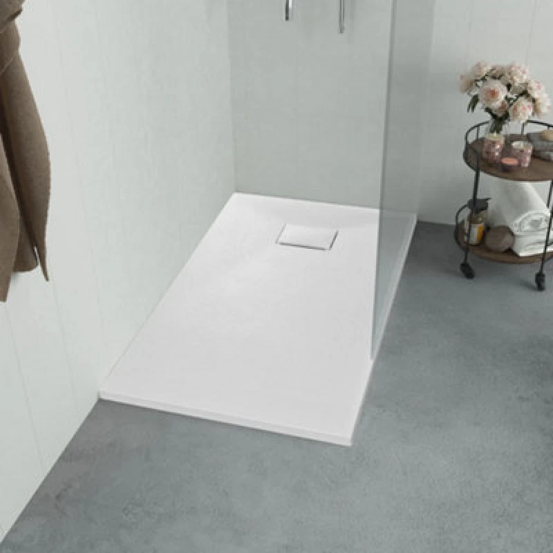 Image of Vidaxl Shower Base Tray Smc White 120X70 Cm
