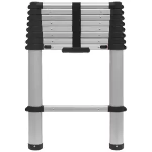 Image of Sealey ATL09 Aluminium Telescopic Ladder 9-Tread EN 131