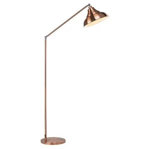 Image of Village At Home Vintage Floor Lamp - Copper