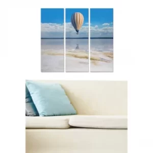 Image of MDF1450789 Multicolor Decorative MDF Painting (3 Pieces)