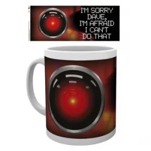 Image of 2001 A Space Odyssey Sorry Dave Mug