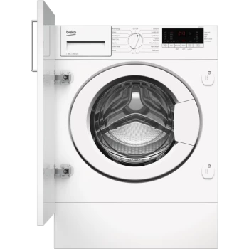 Image of Beko RecycledTub WTIK84111F 8KG 1400RPM Integrated Washing Machine