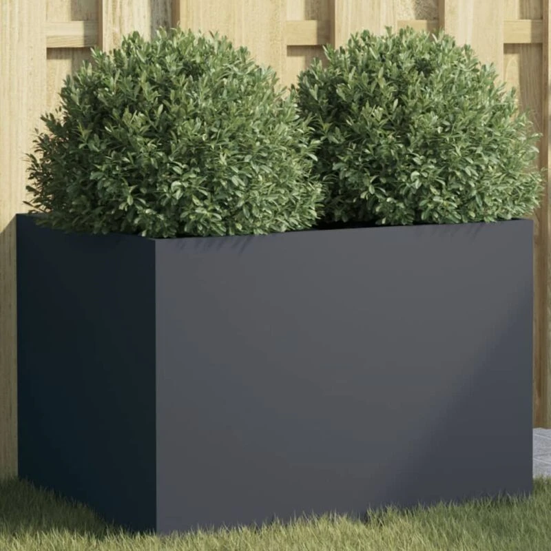 Image of VIDAXL Planter Anthracite 62x47x46cm Steel Vidaxl 8721012364615