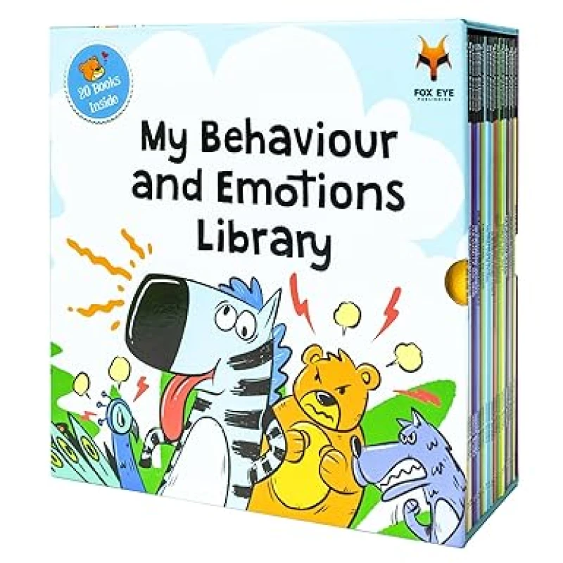 Image of My Behaviour and Emotions Library 20 Books Box Set Anxiety by Jasmine Brooke Jasmine Brooke Books