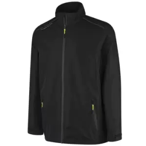 Image of ISLAND GREEN MENS WATERPROOF JACKET BLACK Large