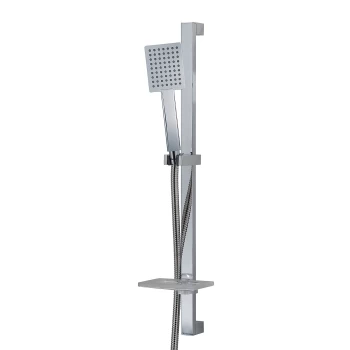 Image of Triton Callum-Katie Square Edge Shower Kit - Chrome