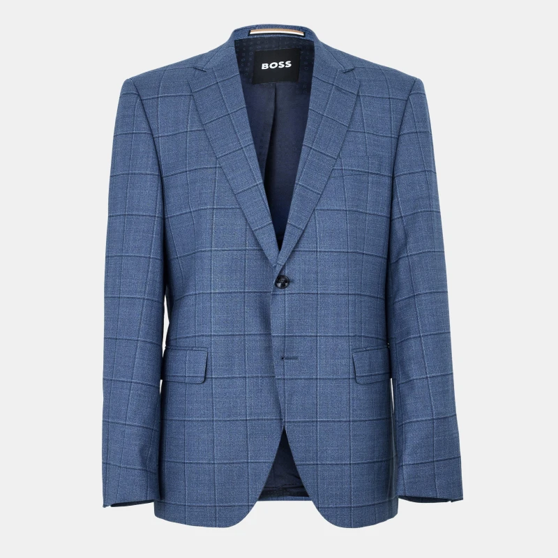 Image of Boss Mens H-Jeckson 2pcs 224 Suit Set Blue male 36 (46)