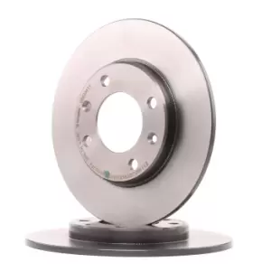 Image of BREMBO Brake disc 08.5334.11 Brake rotor,Brake discs PEUGEOT,CITROEN,206 Schragheck (2A/C),206 CC (2D),206 SW (2E/K),106 II Schragheck (1A_, 1C_)