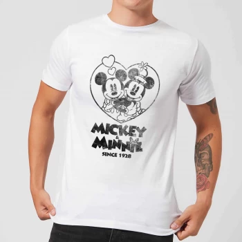 Image of Disney Minnie Mickey Since 1928 T-Shirt - White - 5XL