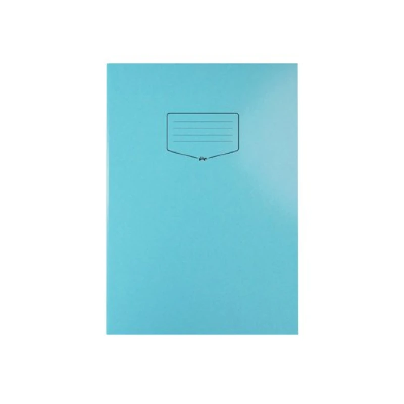 Image of Silvine Tough Shell Exercise Book A4 7mm Squares Blue Pack of 25 EX155
