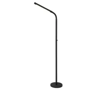 Image of Gilly Classic Floor Reading Lamp - LED Dim. - 1x3W 2700K - Black