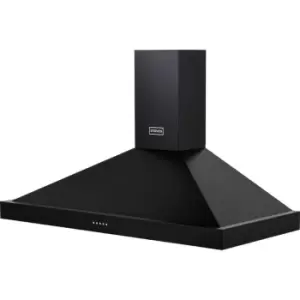 Image of Stoves S1100 STER CHIM 110cm Chimney Cooker Hood - Black