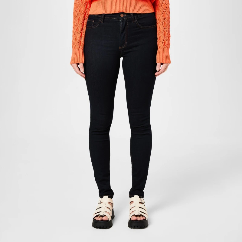 Image of French Connection Rebound Skinny Jeans - Blue Blue 6