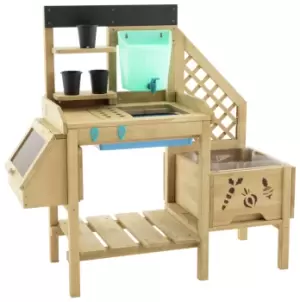 Image of TP Wooden Deluxe Potting Bench