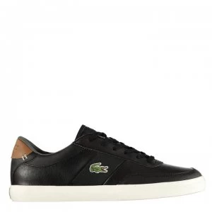 Image of Lacoste Court Master 318 Trainers - Black/Brown