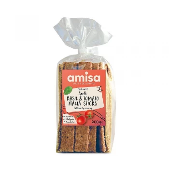 Image of Amisa Spelt Tomato & Herb Snack Sticks 200g