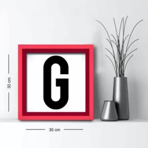 Image of 3030AHS-080k Multicolor Decorative Framed MDF Painting