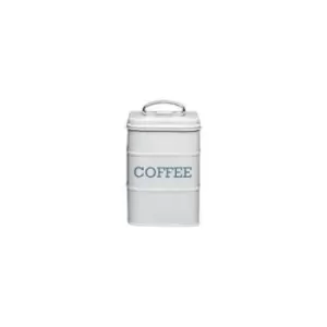 Image of Kitchencraft Living Nostalgia Coffee Canister Grey, Steel - ["Grey"]