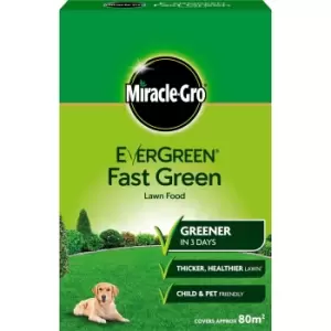 Image of Miracle-Gro Evergreen Fast Green Lawn Food - 80m²
