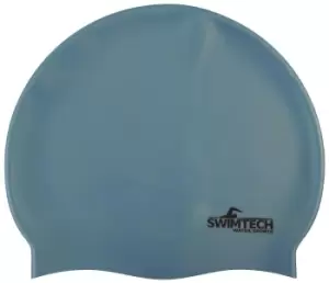 Image of SwimTech Silicone Swim Cap Sky